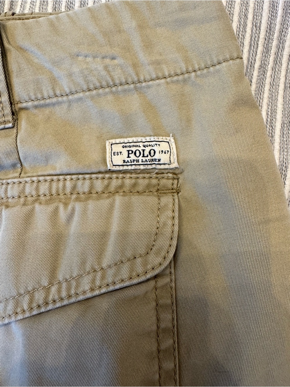 Polo Ralph Lauren Khaki Capri Pants, size 10